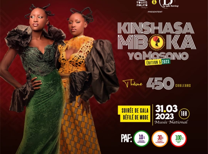 Culture/mode : la 5ème édition de «Kinshasa Mboka ya Masano» annoncée pour le 31 mars prochain