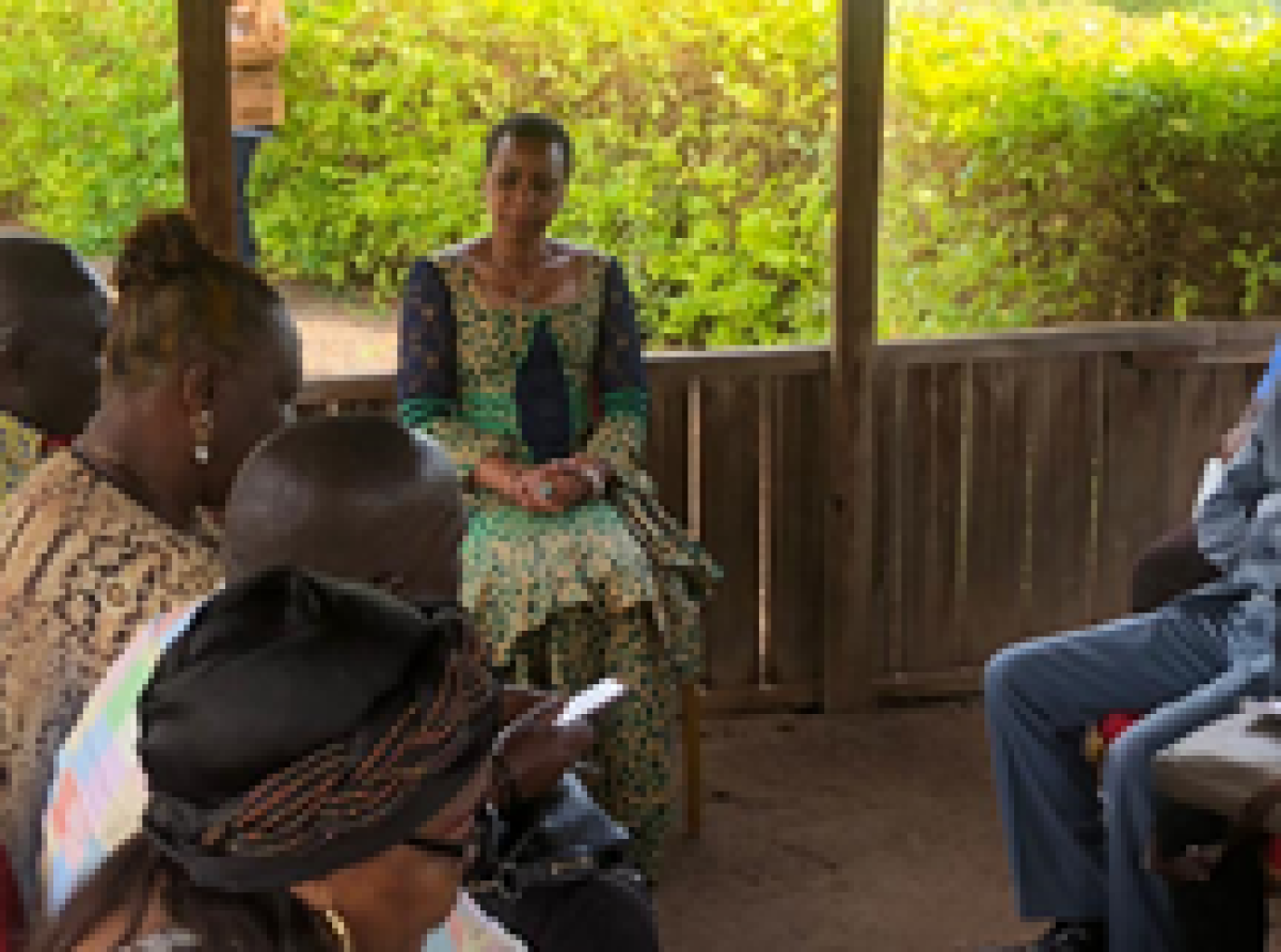 En fin de séjour à l’Est du pays, Bukavu : Marie Olive Lembe communie avec la Fédération du PPRD/Sud-Kivu