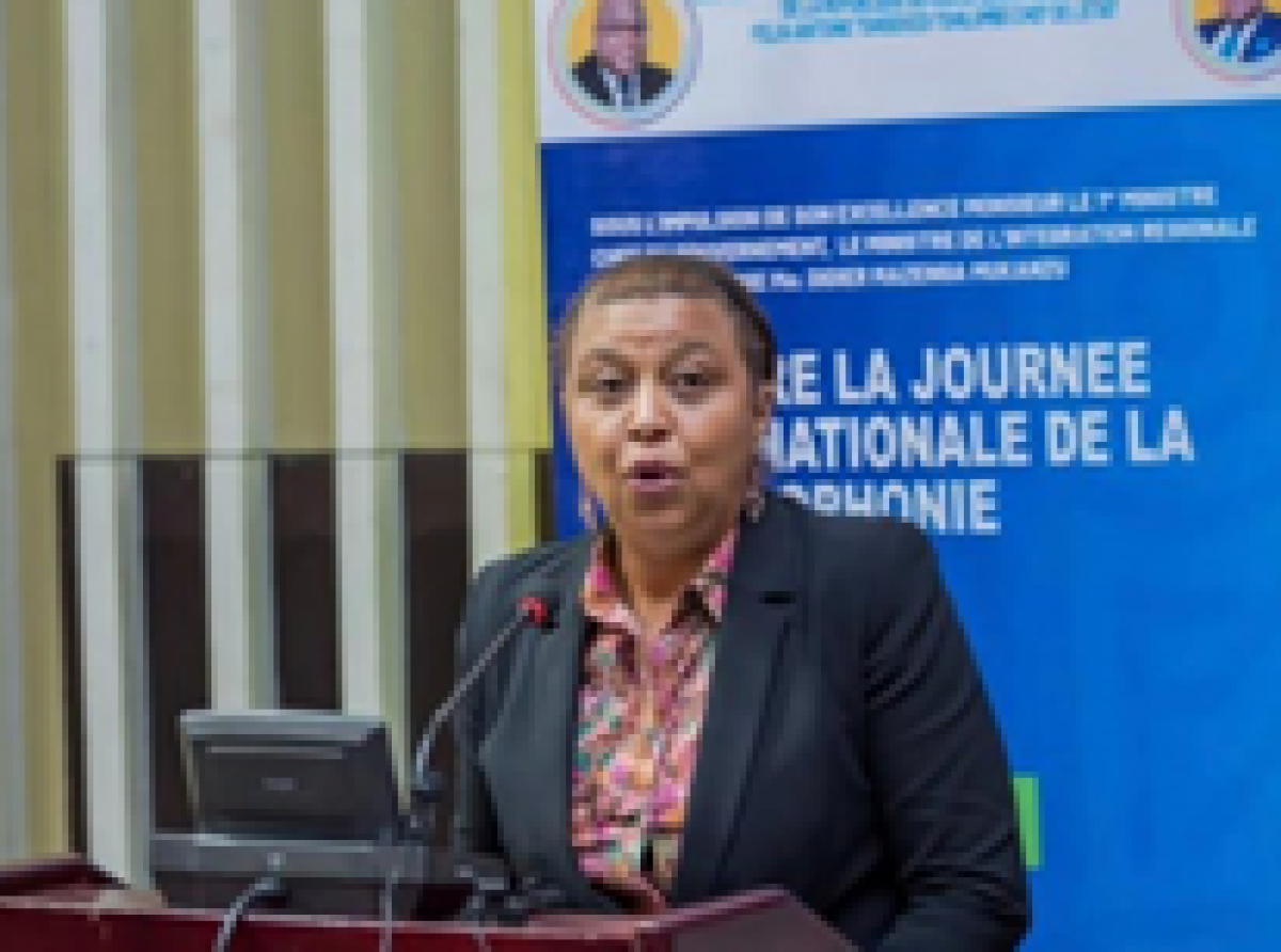 Célébration du 53ème anniversaire de la Francophonie, RDC : Bestine Kazadi invite à capitaliser le potentiel des langues française, nationales et maternelles des pays membres de l’OIF