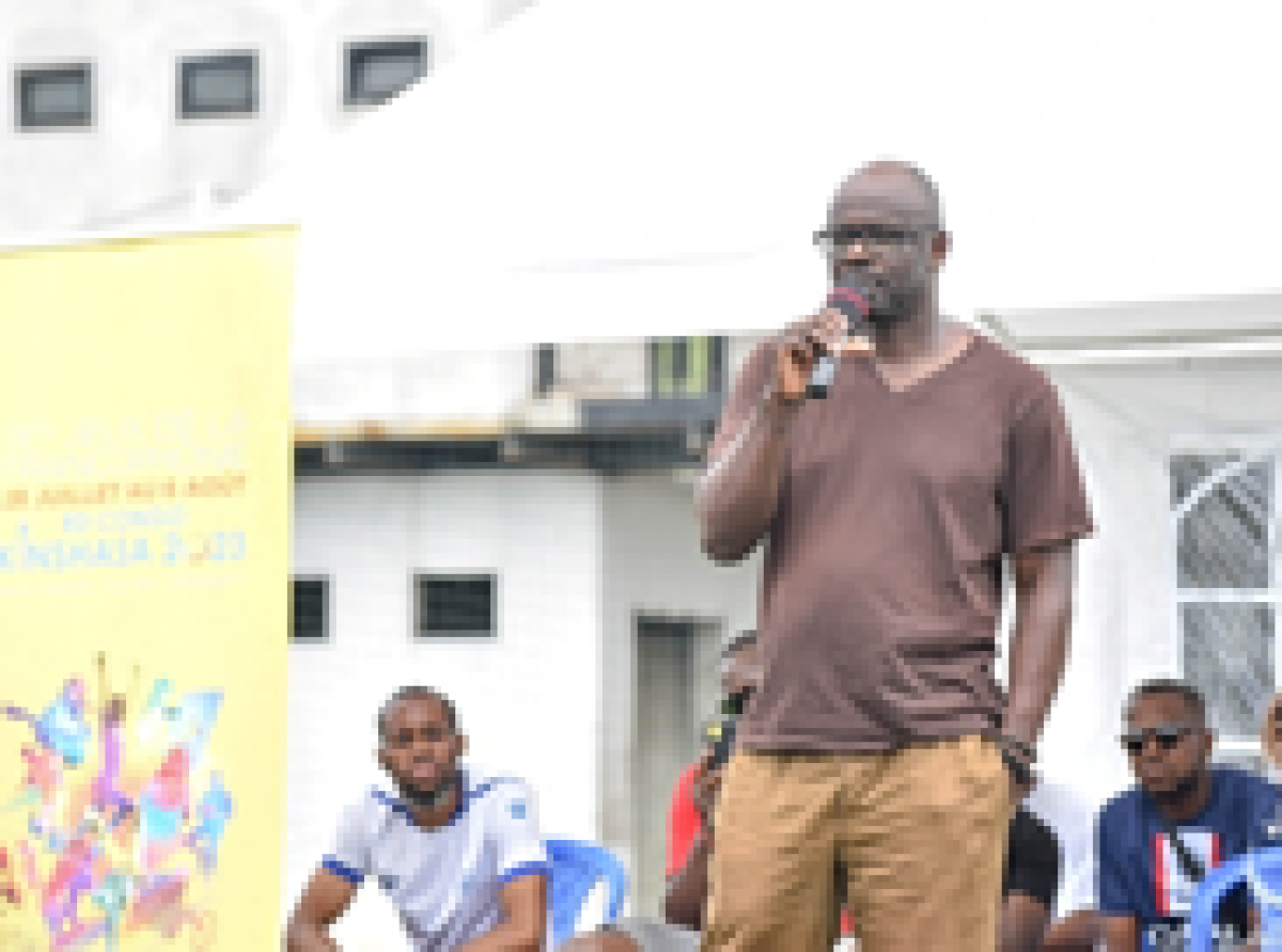 IXes Jeux de la Francophonie : Lilian Thuram à la manœuvre d’une vaste mission de mobilisation des jeunes à Kinshasa