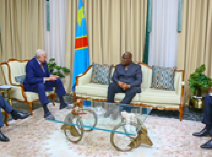 Projet d’accord de coopération entre la RDC et le Soudan du Sud, Sécurité du Parc des Virunga : Félix Tshisekedi en tête-à-tête avec François-Xavier de Donnea