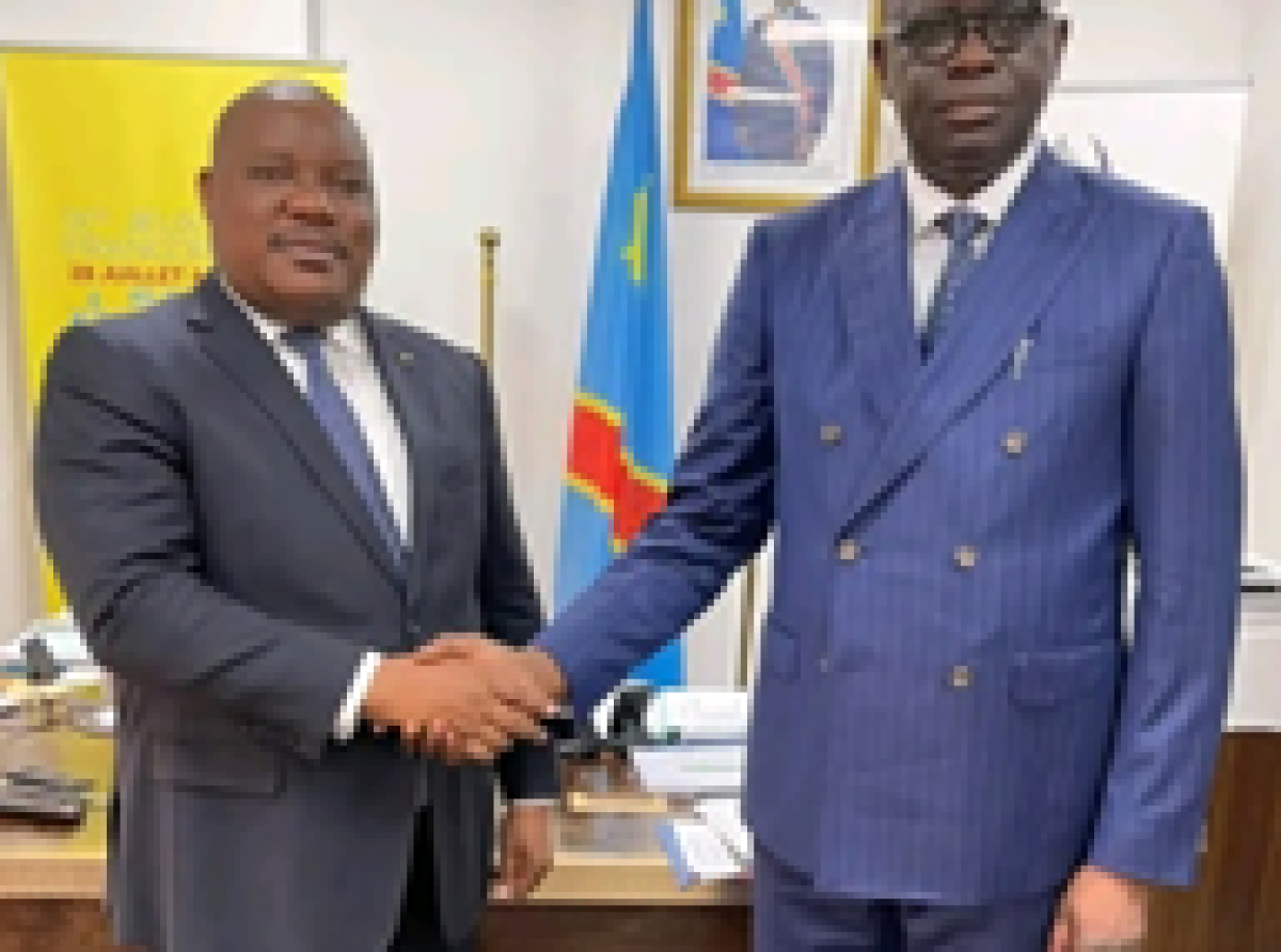 Préparatifs et Bonne organisation, IXès Jeux de la Francophonie : Isidore Kwandja reçoit la visite de Claude Nyamugabo