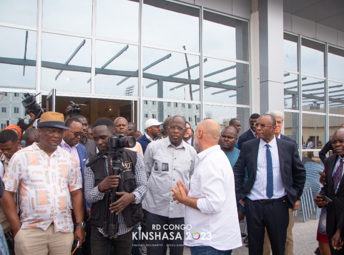 IXès Jeux de la Francophonie, Kinshasa : des Ambassadeurs de quelques pays francophones inspectent les sites et se rassurent 