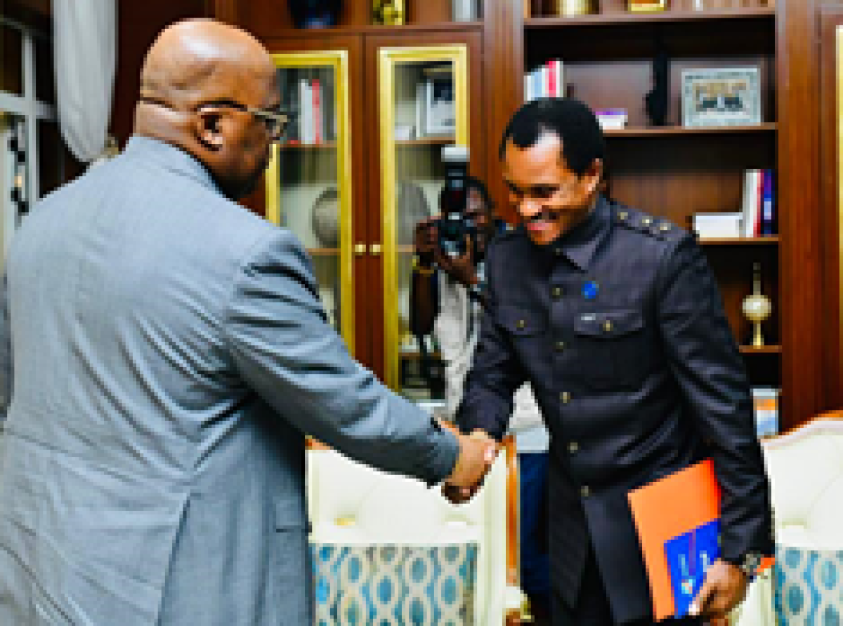 Sociétés principales opérant dans le secteur de la sous-traitance , ARSP : Miguel Katemb Kashal dépose son tout premier rapport de contrôle chez Félix Tshisekedi !