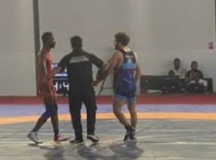 Jeux de la Francophonie : le lutteur Mukendi offre à la RDC sa première médaille d’Or