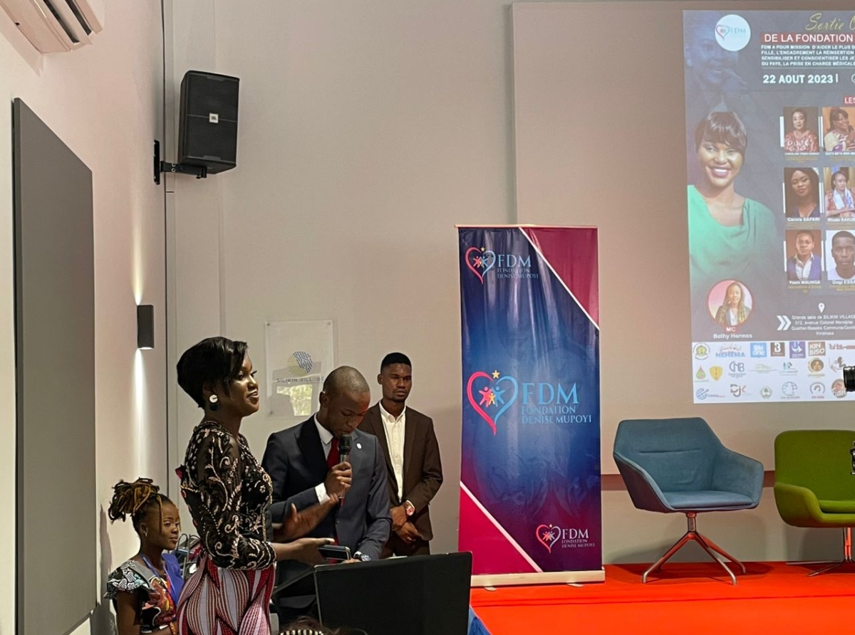 Kinshasa : Fondation Denise Mupoyi s’investit dans la jeune fille pour un avenir meilleur