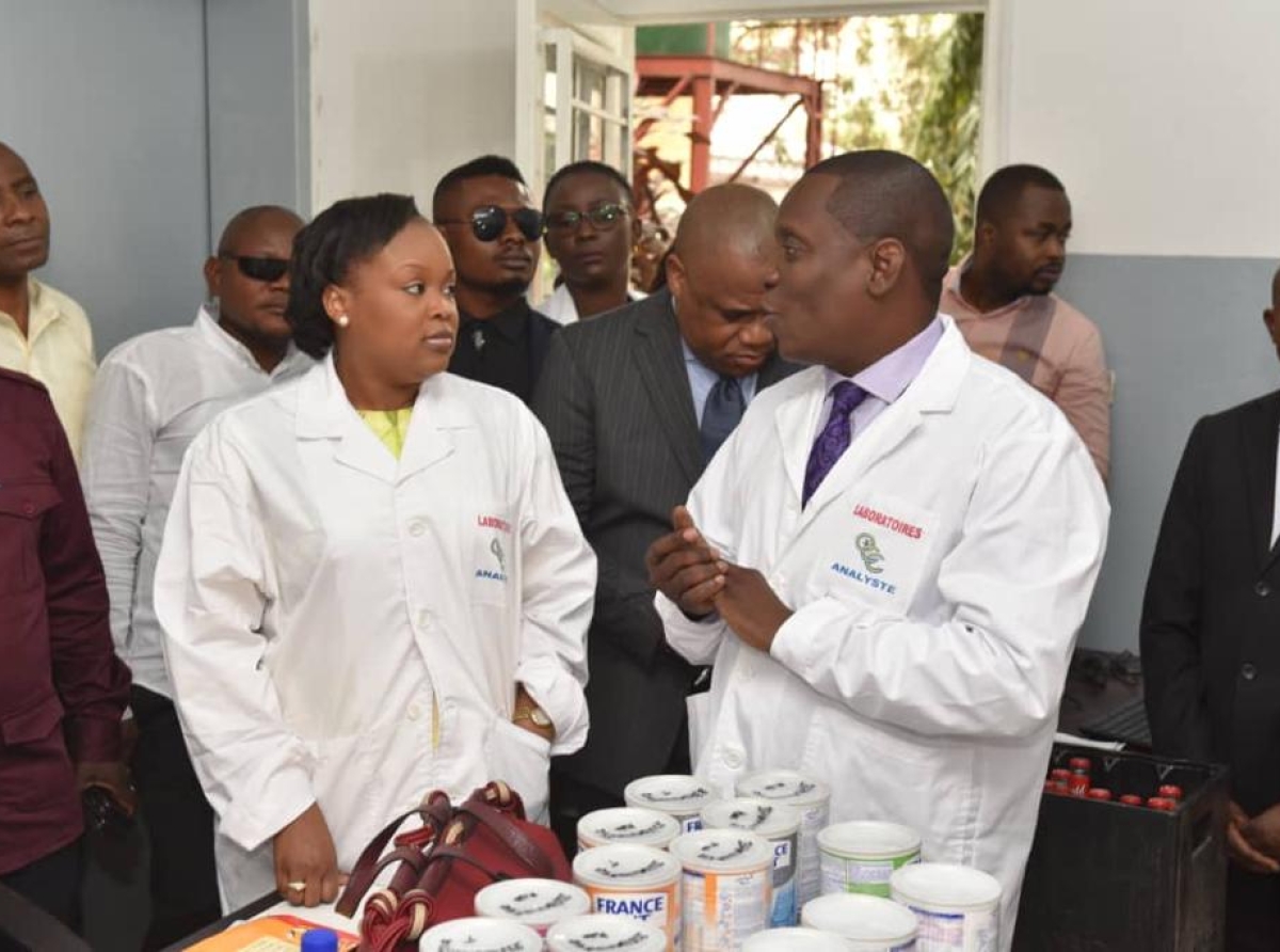 OCC : Christelle Muabilu satisfaite de la technicité et de la ponctualité des agents