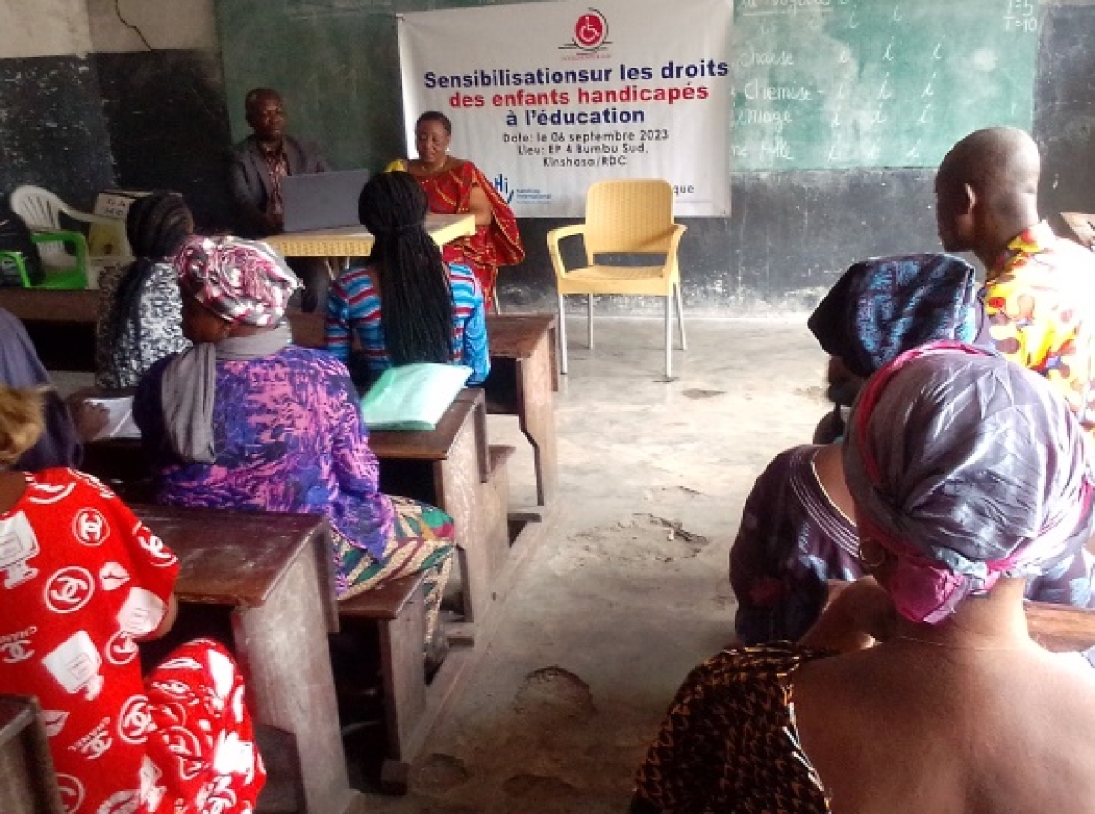 Village Bondeko : ACOLDEMHA encourage et plaide pour l'accès à l'emploi des personnes vivant avec handicap