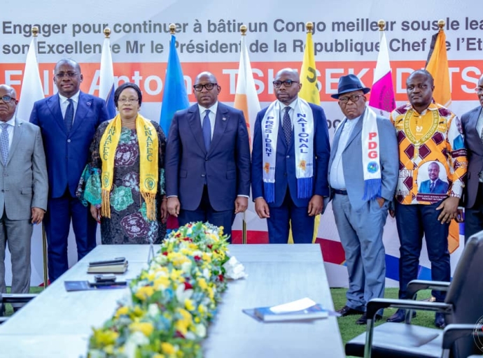 RDC : Sama Lukonde et « Agissons et Bâtissons » soutiennent Félix Tshisekedi !