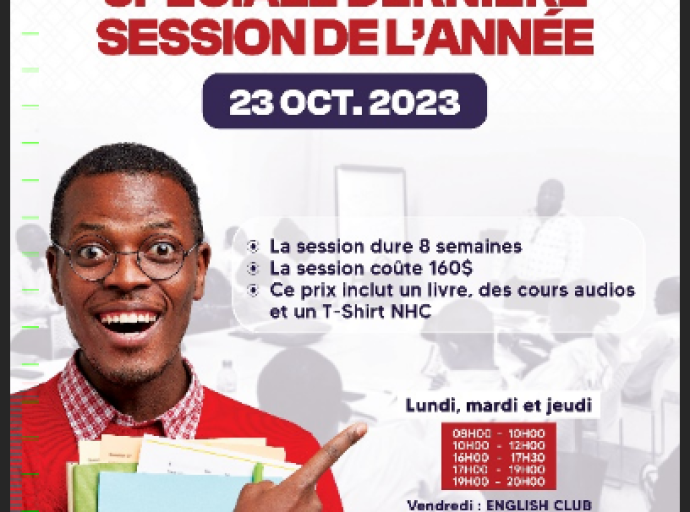 23 octobre 2023 : le rendez-vous est pris à New Hope College !