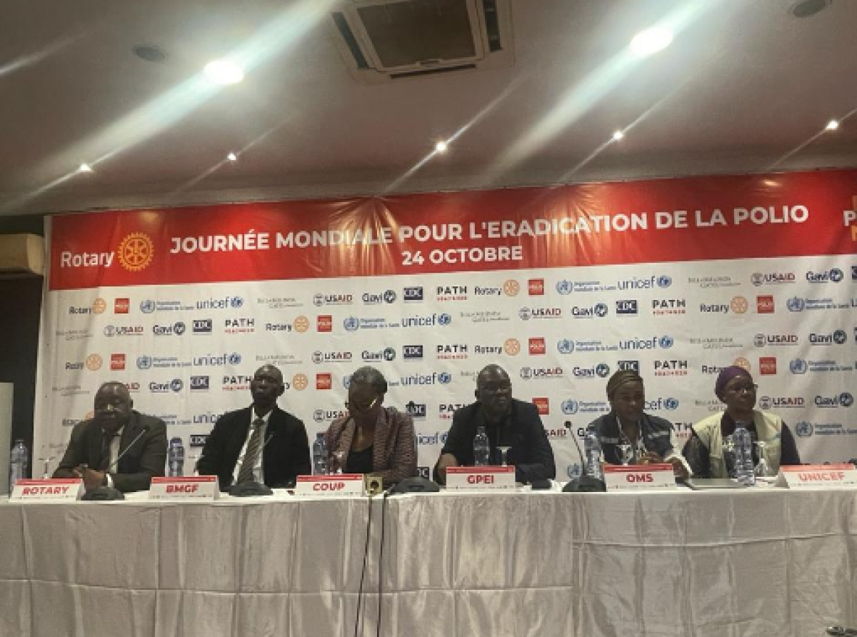 Avec la participation de Rotary International, RDC: les acteurs humanitaires invités à s’engager pour l’éradication effective de la poliomyélite