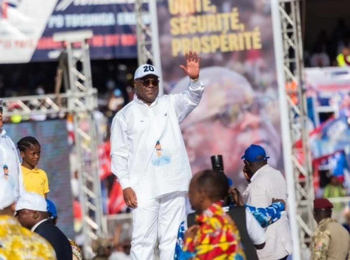 Dans un Stade de Martyrs plein à craquer : Félix Tshisekedi demande au peuple congolais un deuxième mandat !