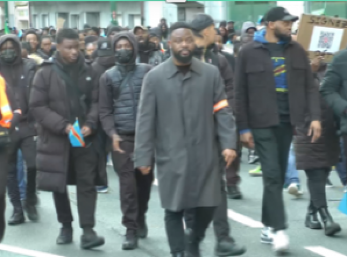 Bruxelles, plus de 2000 personnes dans la rue contre l’expansionnisme de Kagame