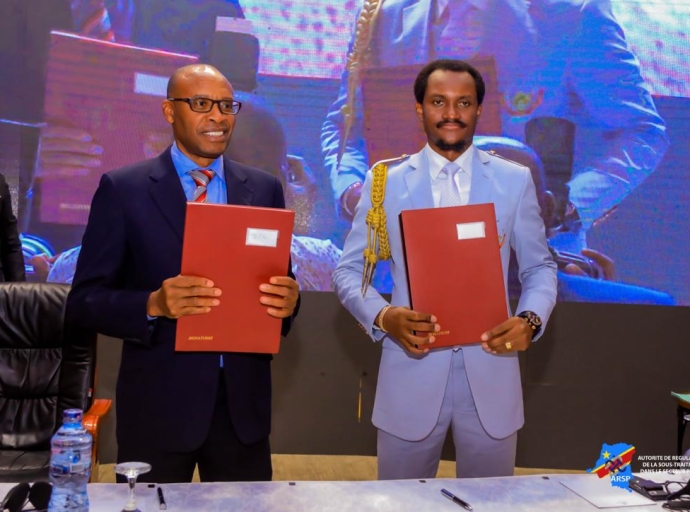 Collaboration, échange d’informations et lutte contre le chômage, ARSP (RDC) - BEE (RSA) :  Protocole d’Accord signé pour la création d’emplois!