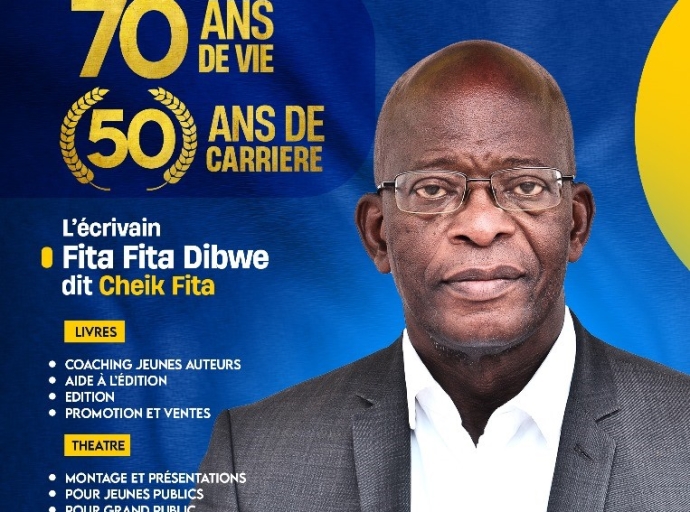 Les éditions OCM de Kinshasa organisent le jubilé d’or d’écriture de Cheik FITA