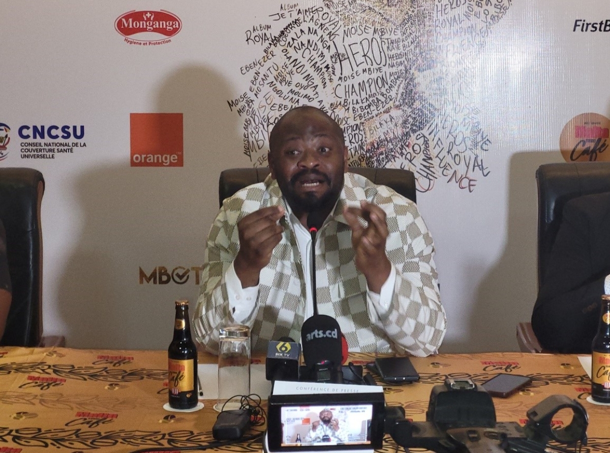 En concert ce 19 mai au stade de Martyrs, Moïse Mbiye invite les chômeurs sans leur offrir des billets gratuits !