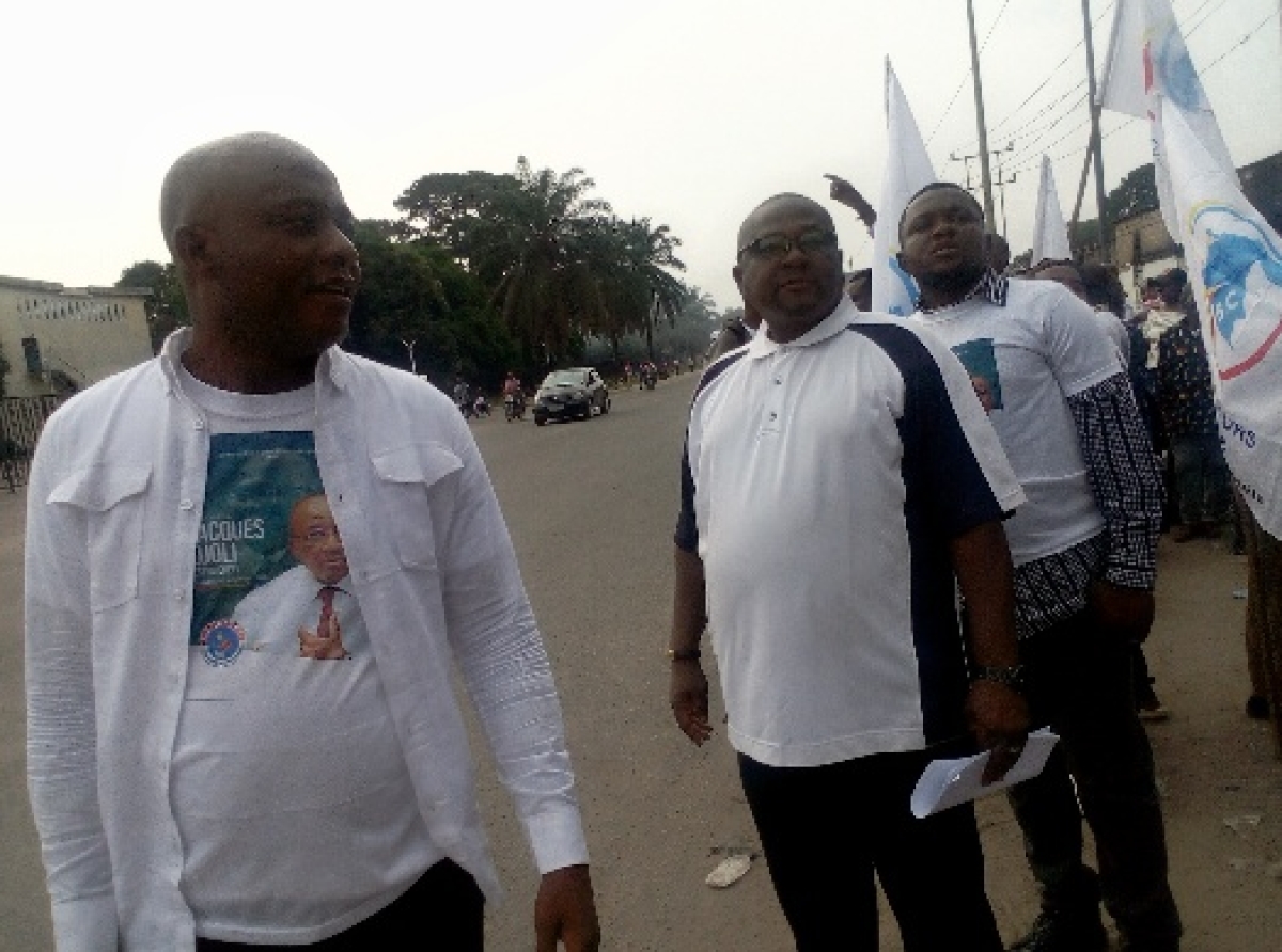 Dépôt des candidatures à l’Assemblée Nationale, Les Bâtisseurs du Congo de Jacques Djoli en ordre de bataille
