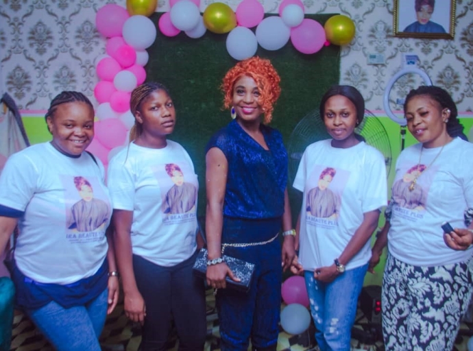 La Journaliste Irène Musune inaugure un salon mixte : IRA BEAUTE  PLUS
