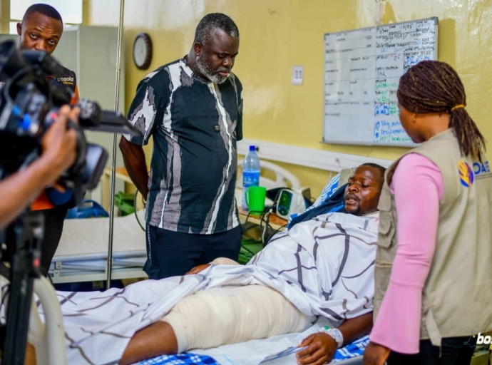 Bombardement des camps des déplacés de Mugunga : Deux parents en soins intensifs pendant que leurs enfants ont été inhumés à la nécropole de Kibati
