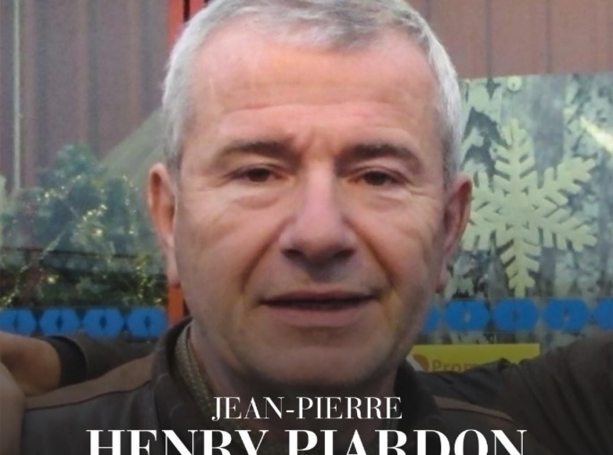 Jean-Pierre Henry Piardon : Patrice Piardon et les siens rendent un vibrant hommage !
