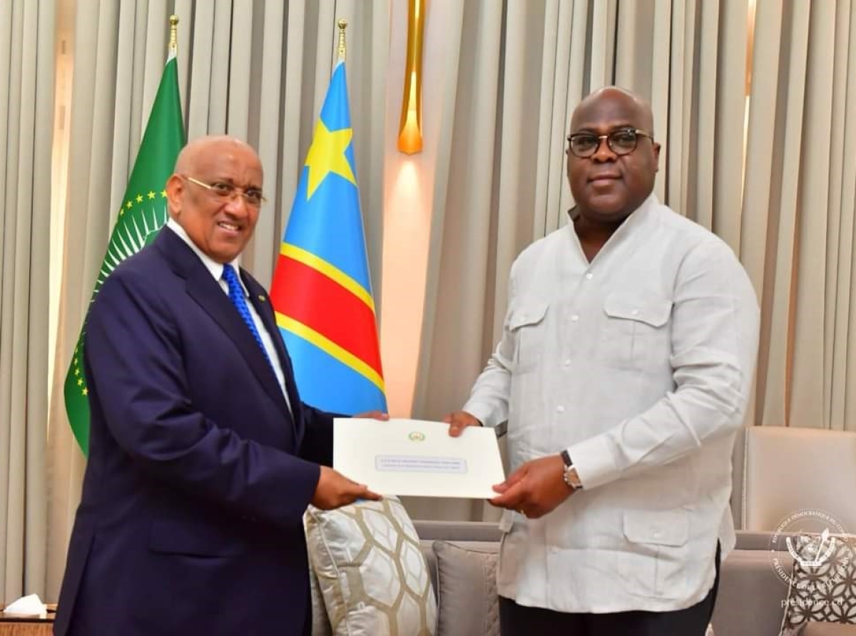 Félix Tshisekedi a reçu un émissaire de son homologue Djiboutien Omar Guelleh