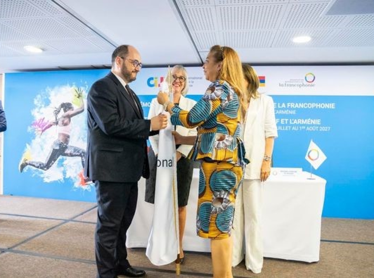 Jeux de la Francophonie du 23 juillet au 1er août 2027 à Erevan : La RDC passe le flambeau à l’Arménie