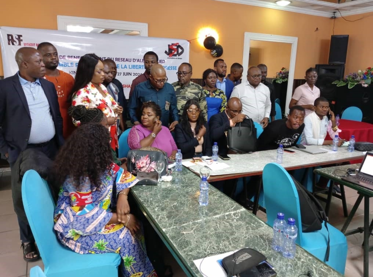 Médias : JED mobilise des journalistes pour la défense de la liberté de la presse en RDC