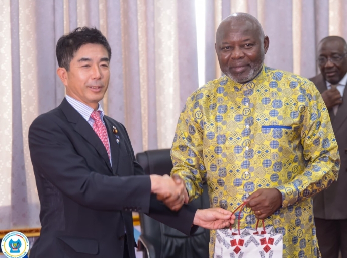 Nouvelle piste d’attraction vers un des cinq dragons asiatiques , RDC-Japon : Vital Kamerhe active la diplomatie parlementaire !