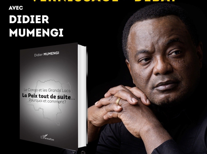 12 septembre 2024 au Centre Wallonie-Bruxelles , Grande rentrée littéraire 2024 de Kinshasa :  vernissage et débat avec Didier Mumengi