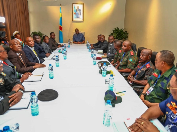 Tanganyika : Félix Tshisekedi dicte des mesures pour le maintien total de la paix 