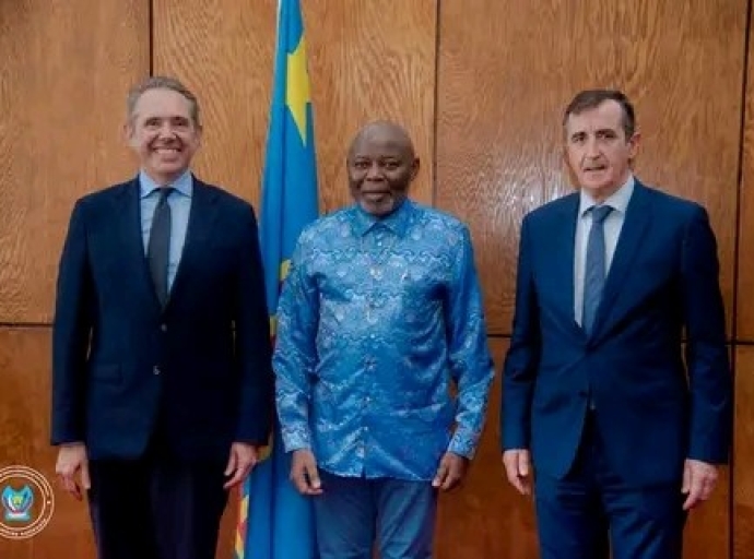 Chez Kamerhe, une délégation de l'Union Européenne condamne fermement le boycott du processus de Luanda par le Rwanda