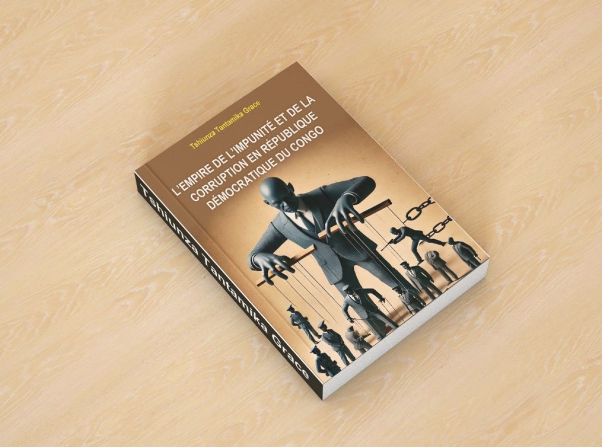 ‘’L’Empire de l’impunité et de la corruption en RDC’’ : Grâce Tshiunza annonce la protection du livre par le code de propriété intellectuelle