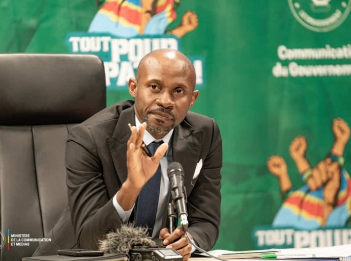 RDC : Patrick Muyaya mobilise le front médiatique contre l’agression rwandaise !