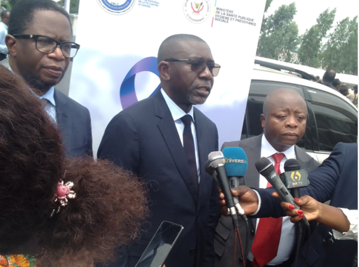 Journée mondiale de la lutte contre le cancer, RDC : Samuel Roger Kamba Mulamba invite les congolais au respect des mesures d’hygiène