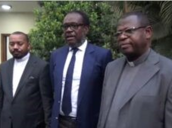 Dans la quête d’un consensus national pour une paix durable, RDC : la délégation de la CENCO et l’ECC reçue par le Sursaut National