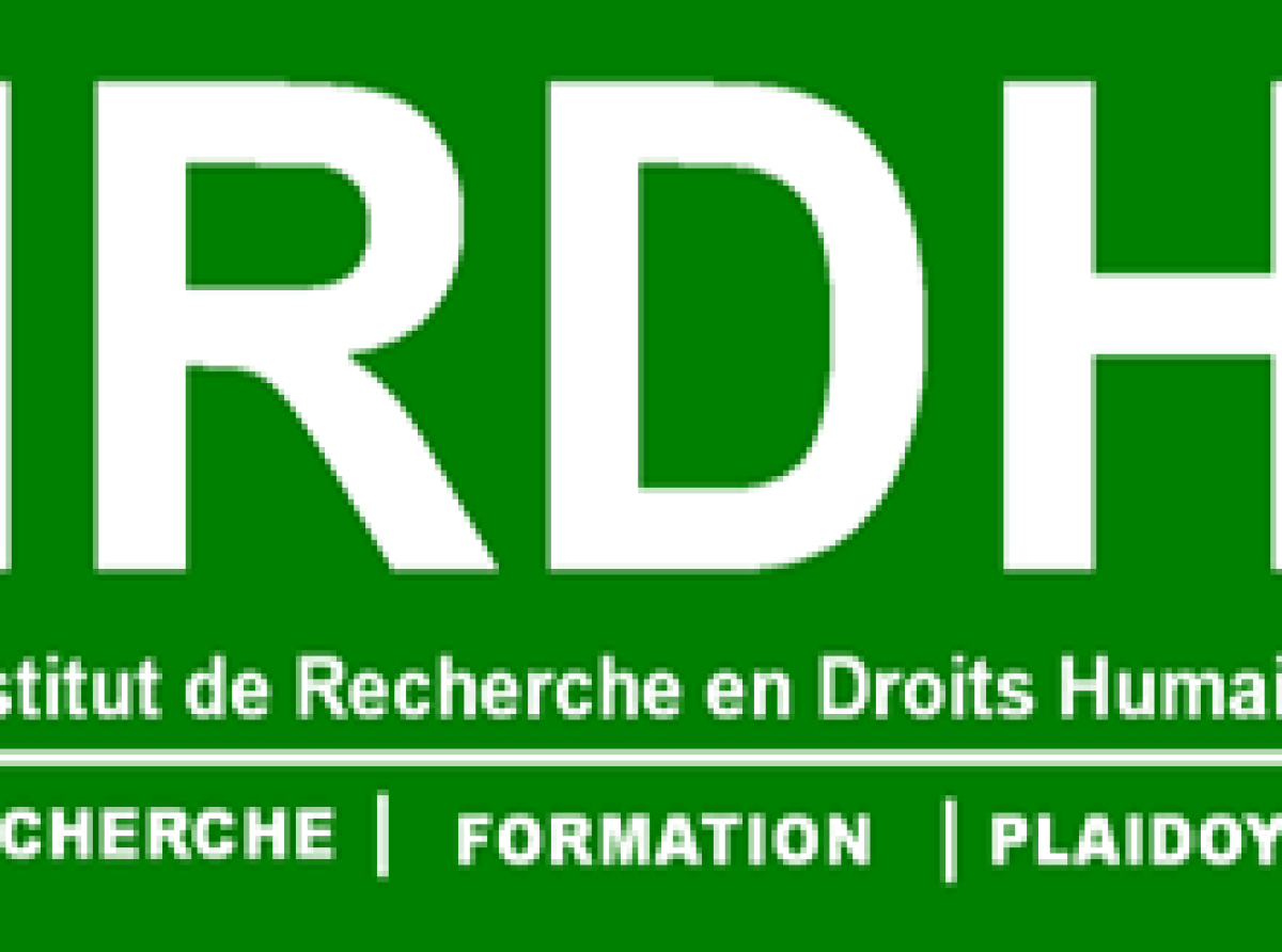 Plaider pour la justice en faveur des victimes, IRDH : «Pour que votre démarche ne soit confondue à un trophée des crimes graves»