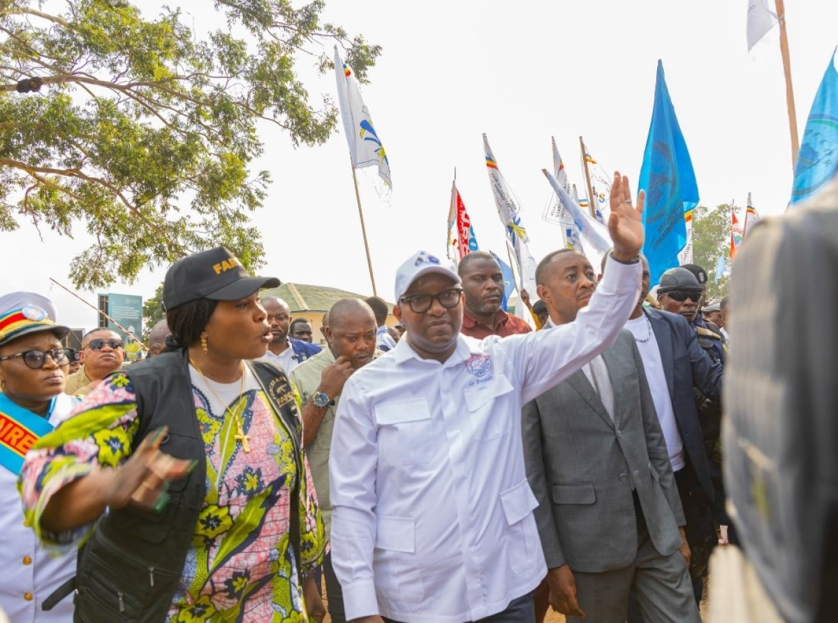 Soutien au front militaire contre l’agression rwandaise, Centre de Nzilo : Sama Lukonde suscite l'adhésion de plus de 600 jeunes aux FARDC !