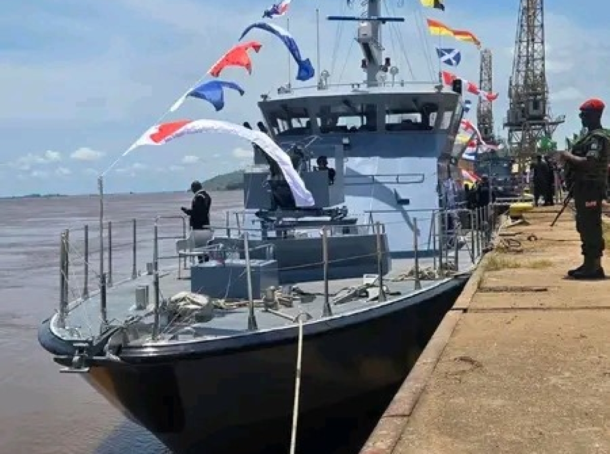 "Alternance Pacifique du 24 janvier 2019 », RDC : premier patrouilleur haute mer de l'histoire des FARDC
