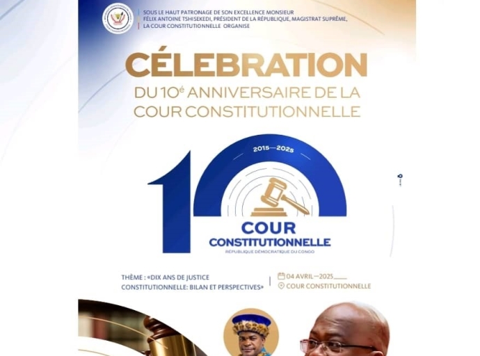 10 ans après, Cour Constitutionnelle : Dieudonné Kamuleta annonce la tenue d'une grande célébration à Kinshasa ce vendredi 4 avril 2025