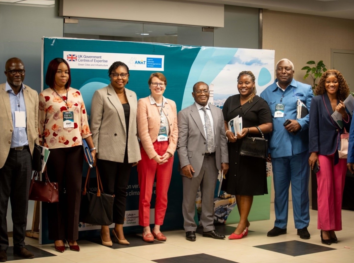 Le Royaume-Uni soutient trois projets pilotes pour renforcer la résilience urbaine à Kinshasa