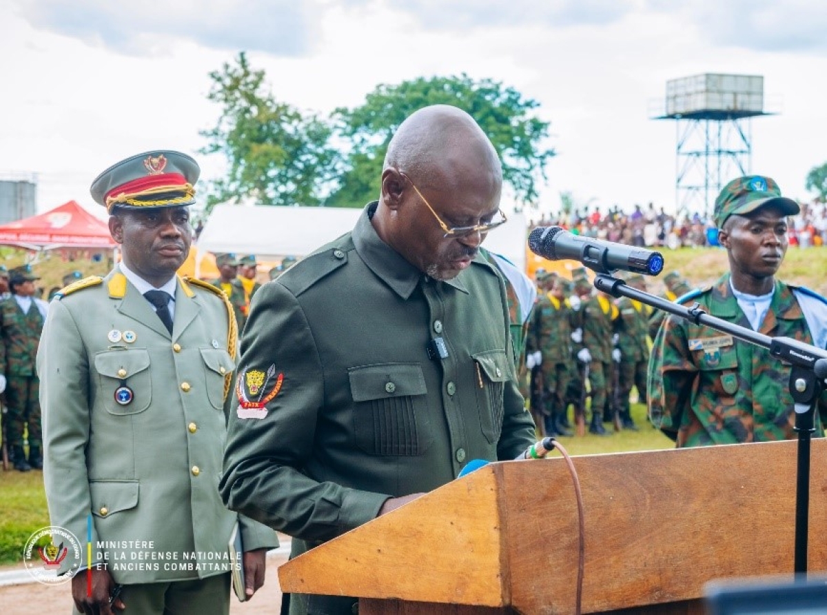 La République s’enracine dans l’honneur, Kananga : les sous-officiers prêtent serment au nom de la Patrie !