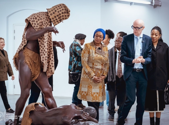 Diplomatie culturelle : Yolande Elebe en visite d'Etat à Bruxelles pour renforcer la coopération