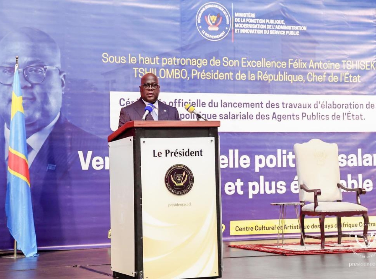 ‘’Une rémunération juste pour tous’’, RDC : Félix Tshisekedi s’attaque aux inégalités salariales dans l’administration publique