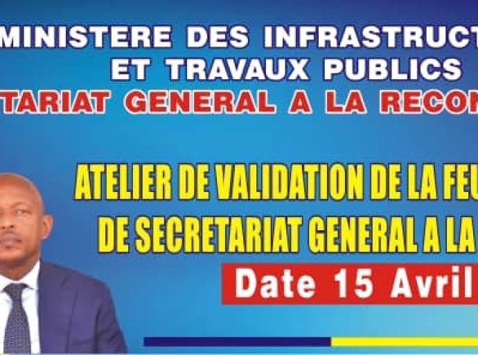 Validation de la feuille de route 2025, ITPR : le Secrétariat Général à la reconstruction met le cap sur les actions !