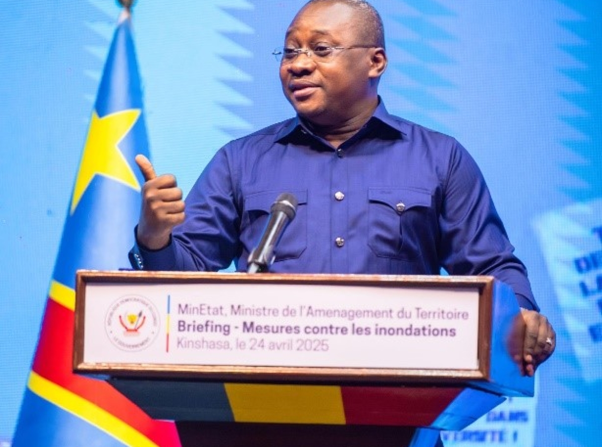 Aménagement du Territoire , RDC : Guy Loando apporte une réforme stratégique au service de la prévention des catastrophes naturelles