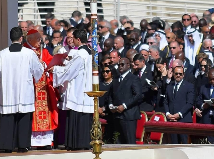 Obsèques du Souverain Pontife, Rome : le couple présidentiel a rendu un dernier hommage au Pape François