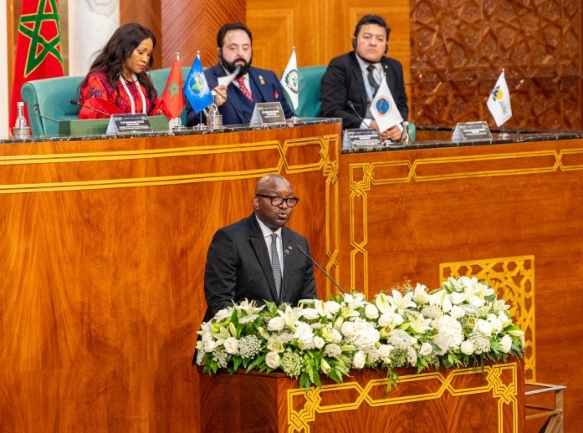 Troisième édition du Forum du Dialogue parlementaire Sud-Sud , Rabat : Jean-Michel Sama Lukonde exhorte l'ASSECAA à s’impliquer pour un dialogue engagé et le respect des résolutions de paix