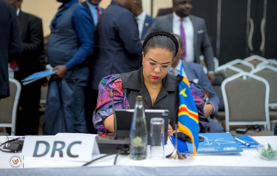 Revitalisation de l’Accord-cadre d’Addis-Abeba, Kampala : Thérèse Kayikwamba plaide pour l’accélération du processus de paix dans les Grands-Lacs