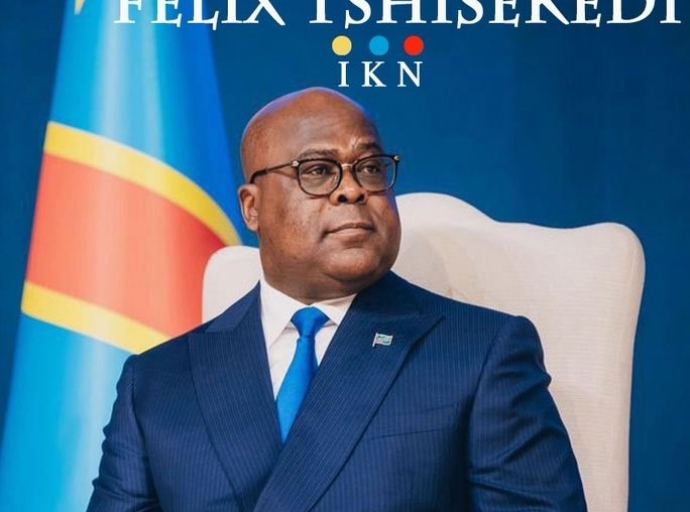 Meilleurs vœux Excellence Monsieur le Président de la République, Chef de l’Etat, Félix-Antoine Tshisekedi Tshilombo