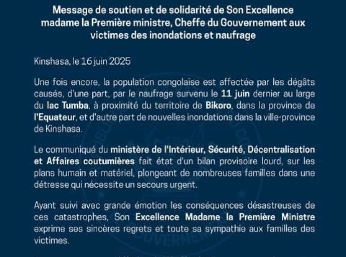 Projet de Loi portant habilitation , RDC : le Sénat octroie un feu vert au Gouvernement Suminwa !